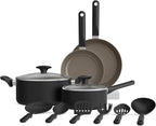 bella 12 Piece Cookware Set by bella