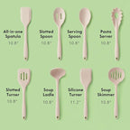 Non-Toxic Platinum Silicone Kitchen Utensil Set of 8 – Non-Scratch Cooking - Image 7