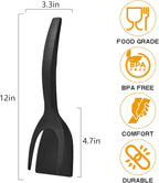 Egg Flipper Spatula Tongs 2 PCS Spatula - Image 3