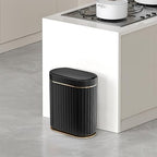 ELPHECO Black Bathroom Trash Can - Image 7