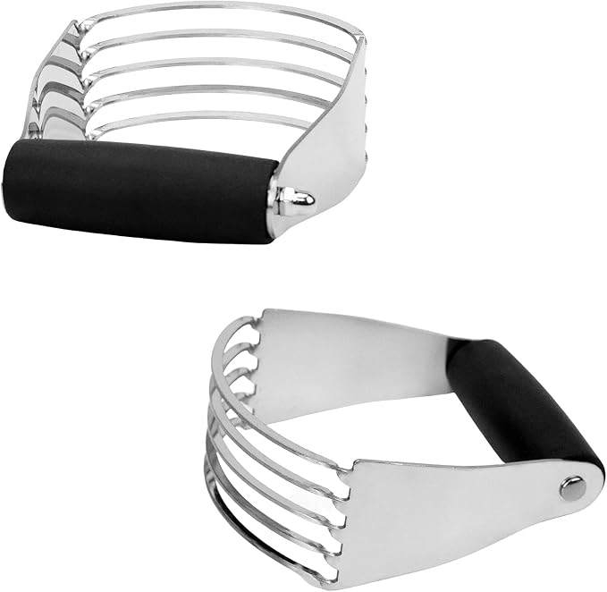 Dough Blender Heavy Duty Pastry Cutter Stainless Steel Butter Cutter - Image 6