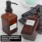 GLADPURE Soap Dispenser 2 Pack, Hand Soap Dispensers - Image 5