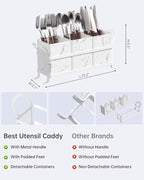 Marble Utensil Holder for Countertop - Image 2