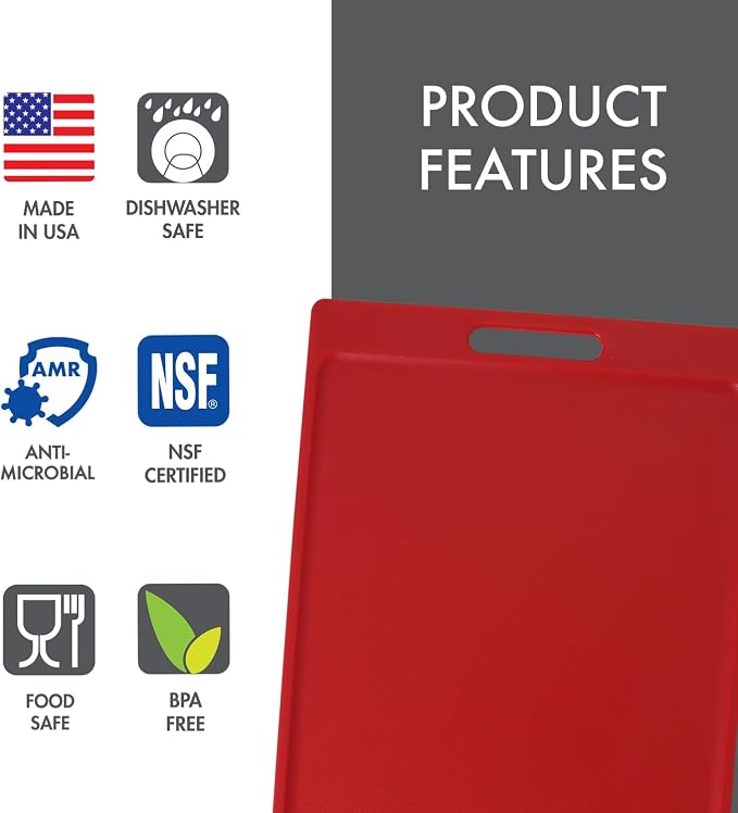 Dexas NSF Certified Polysafe Cutting Board - Image 3
