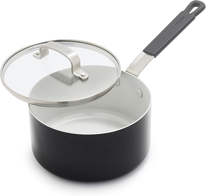 GreenPan x Bobby Flay 2.5QT Nonstick Saucepan by GreenPan