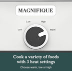 MAGNIFIQUE 4 Quart Casserole Slow Cooker - Image 4