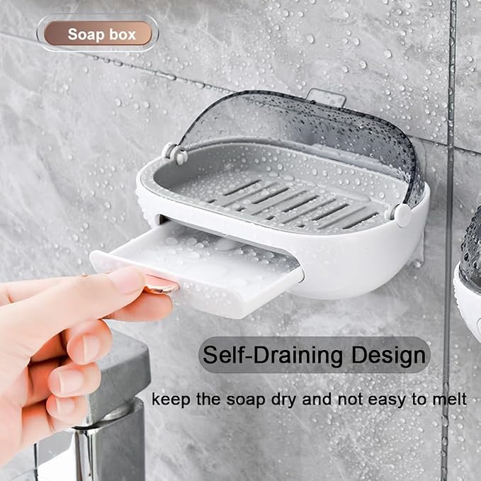 1Pc Shower Soap Dish Holder - Image 4
