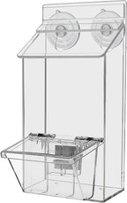 Outdoor Brochure Holder Card Box and Suction Cups and Lid Window Mount Holds 4" - Image 2