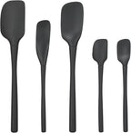 Tovolo Flex Core 5 Piece Silicone Spatula Set Heat Resistant All Silicone by Tovolo