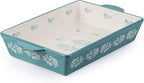 Wisenvoy Casserole Dish Baking Dish Ceramic Lasagna Pan Bakeware Sets Baking by wisenvoy