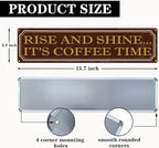 Coffee Time Metal Tin Signs, Coffees Lover Home Decor - Image 2
