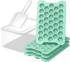 Mini Ice Cube Tray for Freezer: Small Plastic Ice Cubes Trays for Freezer by FDDAI