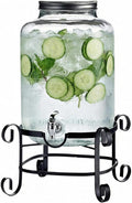 Style Setter Beverage Dispenser Cold Drink Dispenser w/ 3-Gallon Capacity Glass by Stylesetter