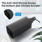 Black Soap Dispenser, Matte Black Stainless Steel, Rust-Proof Liquid Hand Dish - Image 4