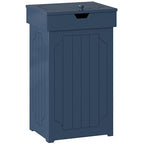 Function Home Trash Can Cabinet, 13 Gallon Kitchen Garbage Can, Wood Recycling by FunctionHome