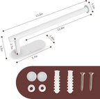 DEKAVA Under Cabinet Wall Mount Paper Towel Holder, Self-Adhesive Bar, - Image 3