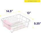 Dish Drying Rack & Cutlery Holder 2 Piece Set - Image 4