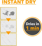 SpaceAid Bamboo Rack Dish Pad, Instant Dry Diatomaceous Earth Mat - Image 3
