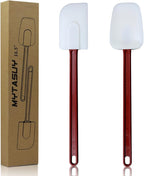 16.5 INCH Silicone Spatulas Heat Resistant Heavy Duty Rubber Spatulas by MYTASUY
