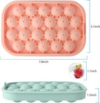 Ice Cube Tray, 2 Pack Flexible Silicone 22 Ice Balls Maker - Image 5