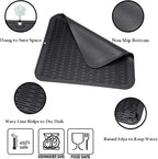 ZLR 2 Pcs Large Silicone Dish Drying Mat - Image 4