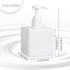 Pump Bottle, Refillable Plastic Empty Lotion Soap Dispenser Liquid Container - Image 7