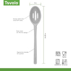 Tovolo Flex Core Silicone Slotted Deep Spoon - Image 6
