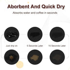 Dish Drying Mat for Kitchen Counter, Super Absorbent & Stain-Resistant - Image 4