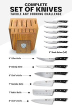 Dalstrong 12-Piece Elite Knife Block Set — German High-Carbon Steel, - Image 3