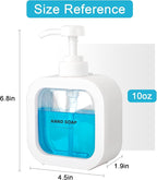 Modern Soap Dispenser for Bathroom and Kitchen Sink, Small Hand Soap Plastic - Image 6