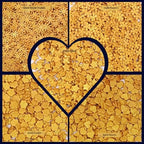 Confect Christmas Sprinkles | Gold Sprinkles | Mix Heart & Star | Flower & Snowflakes For Cake Decorating Sprinkle | Edible Sprinkle for Cupcakes - Vegan, Gluten-Free, Nut-Free, Soy-Free, Dairy-Free- 5 Oz - Image 3