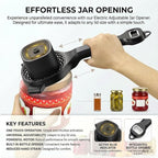 Electric Jar Opener, Bottle Opener, Smoothly Electric Adjustable Design - Image 4