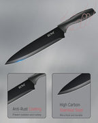 EUNA Kitchen Knife Set, German High-Carbon Stainless Steel Knife Sets - Image 8