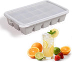 Silicone Ice Cube Trays with Lid, Easy Release Ice Molds, Reusable and - Image 5