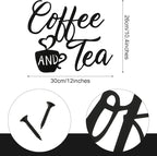 Ferraycle Coffee Bar Decor, 12 x 10.2 Inch Sign - Image 3