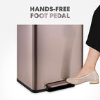 Simpli-Magic Infinity Edge 60 Liter / 16 Gallon Rectangular Hands-Free Extra - Image 4