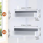 Mystozer Magnetic Spice Rack for Refrigerator, Kitchen Organizer and Storage - Image 6