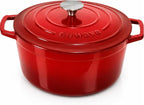Nuwave 6QT Healthy Enameled Cast Iron Dutch Oven Pot by NuWave
