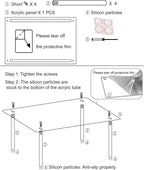 HENABLE 1 Pack Acrylic Cabinet Organizer, Kitchen Countertop Counter Organizer - Image 4