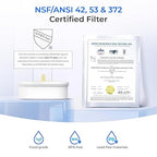 Waterdrop PT-72BL Glass Water Filter Pitcher, Eco-Friendly, NSF/ANSI 53 - Image 5