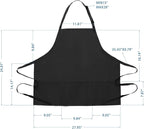 BOHARERS Kitchen Cooking Apron Unisex Adjustable chef apron - Image 7
