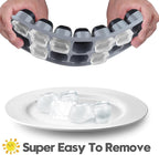 Silicone Ice Cube Tray, 8 Pack Easy-Release & Flexible 14-Ice Cube Trays - Image 3