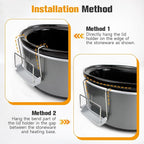 SOPHICO Slow Cooker Lid Holder for Cooking, Hand Free Pot Lid Organizer - Image 7