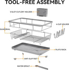 TOOLF Dish Drying Rack, Dish Racks - Image 7