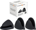 Silicone Oven Mitts Heat Resistant Hot Pot Holders Set by ChufanMomsil