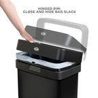 Clorox 13 Gallon Trash Can - 50L Slim Open Top Garbage Bin - Image 6