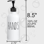 MOMEEMO Soap Dispenser Set 2 Pack, Contains Hand and Dish Soap Dispenser - Image 2
