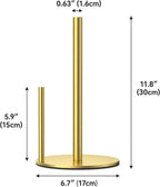 Paper Towel Holder Countertop, Stainless Steel, - Image 5