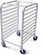 New Star Foodservice 36510 Commercial-Grade Aluminum 10-Tier Sheet Pan/Bun Pan - Image 2