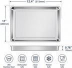 Univen Stainless Steel Baking Tray Pan Compatible - Image 2